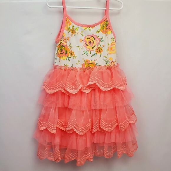 Matilda Jane 6 Musical Chairs Dress Tutu Tulle Adventure Begins Girls Size - Picture 2 of 6